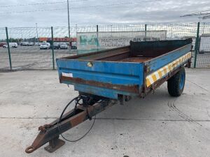 UNRESERVED Dooley 10x6 Tipping Trailer c/w Dropsides