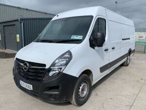 UNRESERVED 2021 Opel Movano RWD LWB 3.5T Van