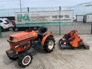 UNRESERVED Kubota Bulltra B-10 Compact Tractor c/w Rotovator Attachment