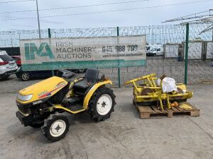 UNRESERVED Iseki Piccoro TC13 Compact Tractor c/w Rotovator Attachment