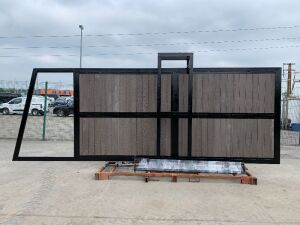 20FT Electric Sliding Roller Gate