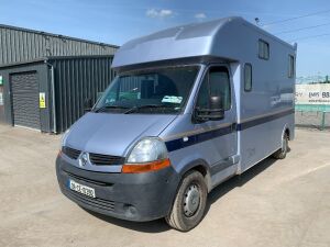 2008 Renault Master LL35 DCI 120 3.5T Horsebox