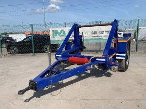 1998 SEB Single Axle Cable Drum Trailer