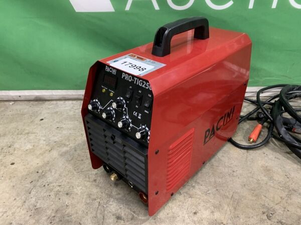 Pacini Pro-Tig 250 Welder c/w Cables