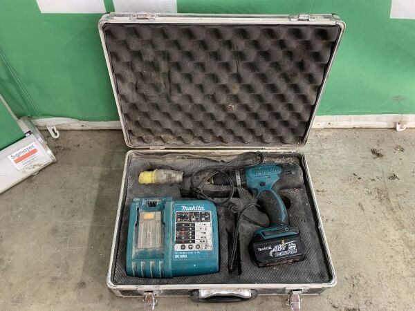 Makita 18V Cordless Drill In Case