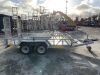 Challenger Twin Axle 10ft x 6ft 3.5T Plant Trailer - 5
