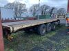 UNRESERVED Montracon Tri Axle Flat Trailer - 4