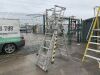 UNRESERVED Youngman 5-8 Rung Telescopic 4.208m 150KG Platform Ladder