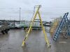 UNRESERVED 6 Rung Yellow 2.90m 150KG Ladder - 2