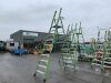 UNRESERVED Little 9 Rung Giant Green 4.4m Ladder