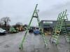 UNRESERVED Little 9 Rung Giant Green 4.4m Ladder - 2
