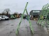 UNRESERVED Little Giant 4 Rung Green 3.2m Ladder - 2