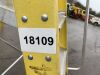 UNRESERVED 3 Rung Yellow Fiberglass 2.61m 150KG Ladder - 6