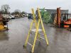 UNRESERVED 2 Rung Yellow Fiberglass 1.79m 150KG Ladder - 4