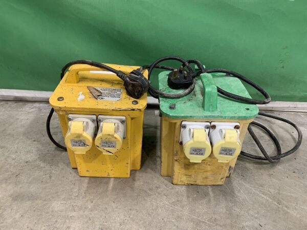 UNRESERVED 2x 110v Transformers