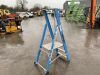 UNRESERVED Lyte 2 Rung Blue 1.6m 150KG Ladder - 5