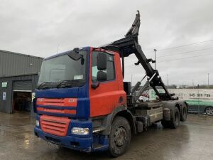 2009 Daf CF85.410 CF 85.410 8x4 Hook Loader