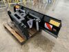 UNRESERVED Unused 4 Way 2.2m Hydraulic Dozer Blade to Suit Skidsteer or Loader - 4