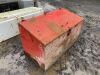 UNRESERVED Red Truck Mounted Job Box - 3