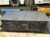 UNRESERVED Black Truck Mounted Job Box - 2