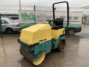 UNRESERVED Ammann AV12 Twin Drum Ride on Roller