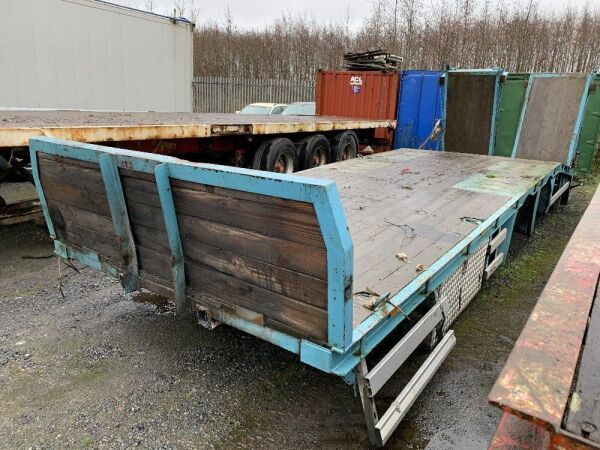 Blue Beaver Tail Truck Body c/w Ramps