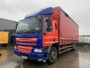 2009 Daf CF65.220 CF 65.220 4x2 Curtinsider Truck