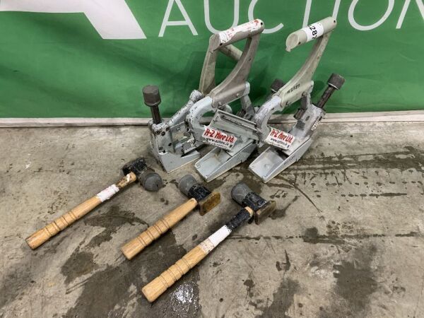 UNRESERVED 3x Porta Nailers & Hammers