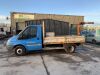 UNRESERVED 2013 Ford Transit 350M L3 2.2TD 125PS Dropside c/w 500KG Crane - 2