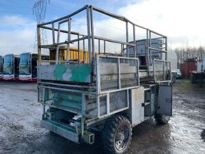 1996 Skyjack Rough Terrain Diesel Scissors Lift