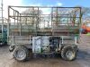 1996 Skyjack Rough Terrain Diesel Scissors Lift - 6