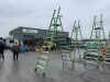 UNRESERVED Little 9 Rung Giant Green 4.4m Ladder