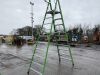 UNRESERVED Little 9 Rung Giant Green 4.4m Ladder - 6