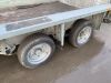 UNRESERVED Ifor Williams GX106 Twin Axle Plant Trailer - 15