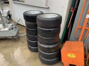 12x Part Worn 195/50/13c Trailer Tyres