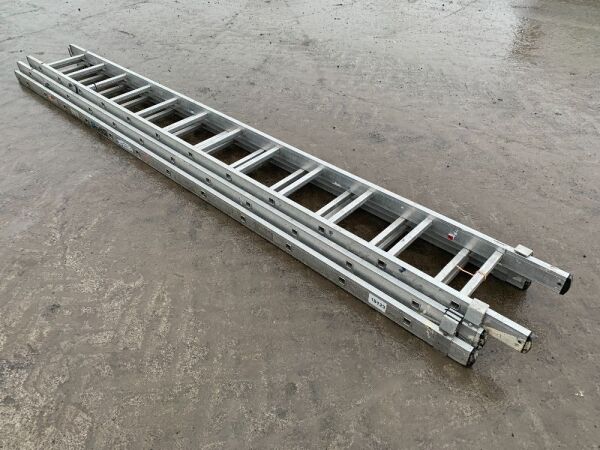 UNRESERVED Youngman 3 Stage Aluminium 175KG Ladder