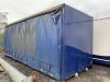 Foster Blue 28ft x 8ft Curtinsider Body