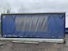 Foster Blue 28ft x 8ft Curtinsider Body - 2