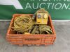 UNRESERVED Box to Contain Large Selection of 110v Extenstion Leads & Junction Boxes