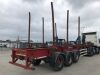 2008 SDC Tri-Axle Logging Trailer