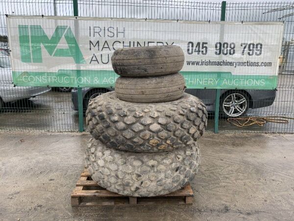 UNRESERVED Complete Set Of Grass Tyres