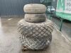 UNRESERVED Complete Set Of Grass Tyres - 3