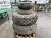 UNRESERVED Complete Set Of Grass Tyres - 5