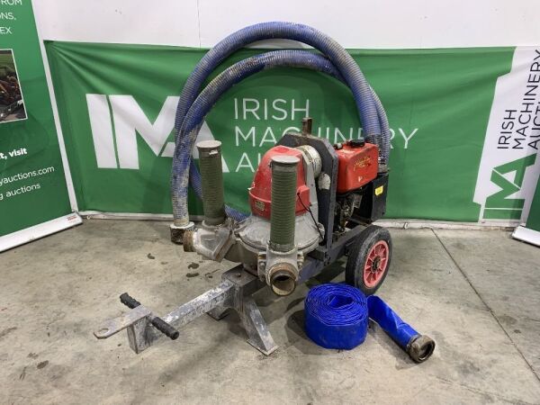 UNRESERVED Hilta Dry Site 3" Diesel Diaphragm Pump