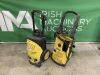 UNRESERVED 2x Yellow Karcher Powerwashers