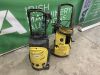 UNRESERVED 2x Yellow Karcher Powerwashers - 2