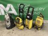 UNRESERVED 1x Ryobi & 3x Karcher Washers