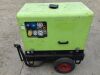 2013 Pramac 6KVA Diesel Key Start Generator