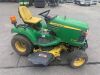 2013 John Deere X748 4x4 Ride On Diesel Mower - 2