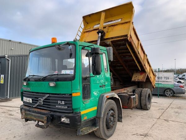 UNRESERVED 1997 Volvo FL6.18 4x2 Tipper Truck